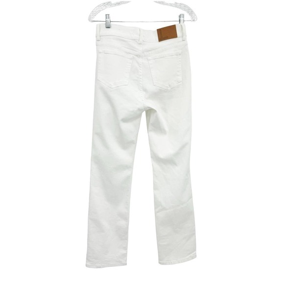 Lafayette 148 New York Denim Reeve Straight Jeans in Washed Plaster Size 27 NWOT - Picture 7 of 14